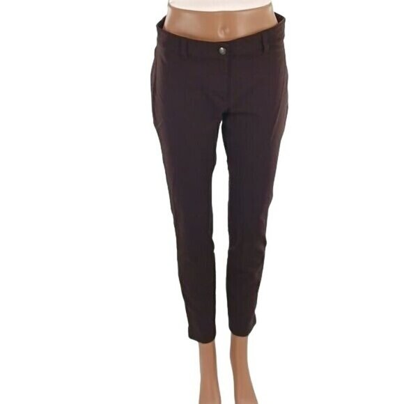 Eileen Fisher Pants Brown Stretch Riding Skinny Womens Size XS - Picture 1 of 8
